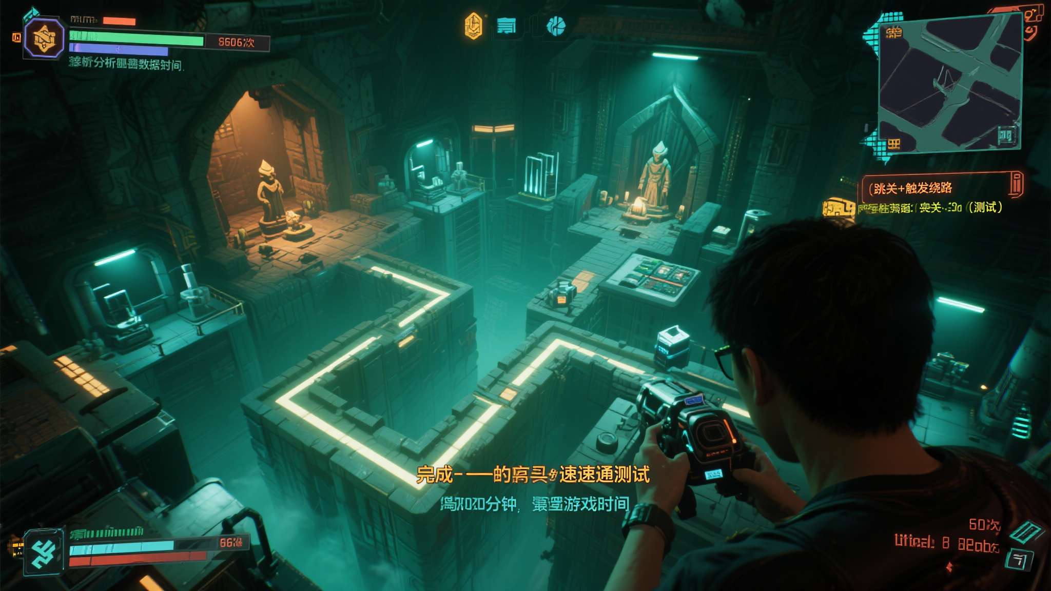 完成这一壮举的速通玩家表示，整个过程经历了数百次失败测试，通过反复分析游戏内存数